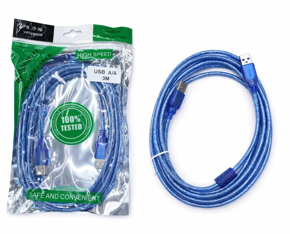 CABLE USB A USB 3.0M AZUL