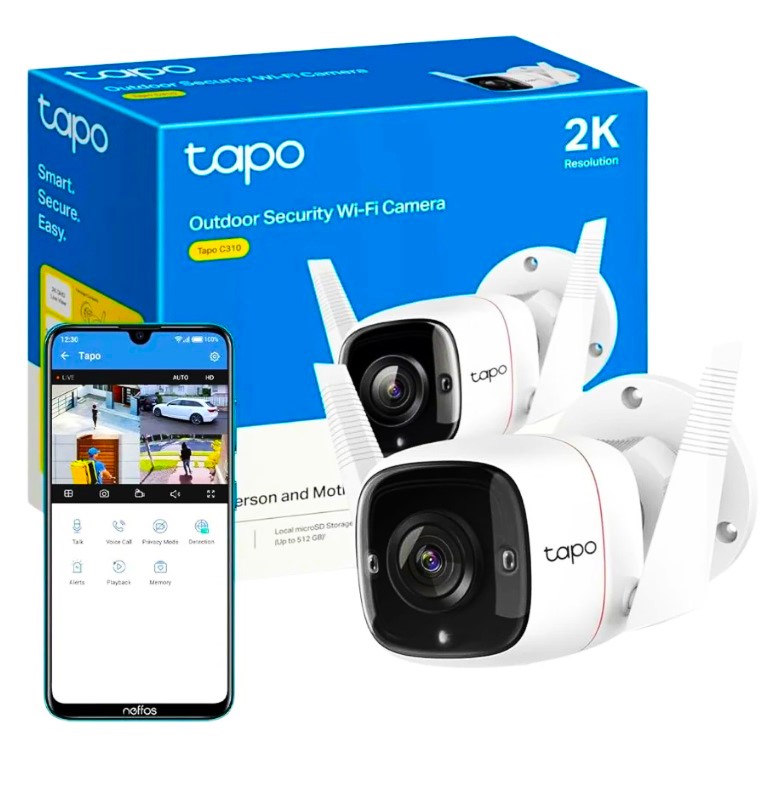 CAMARA TAPO C310 (3MP/2K) EXTERIOR