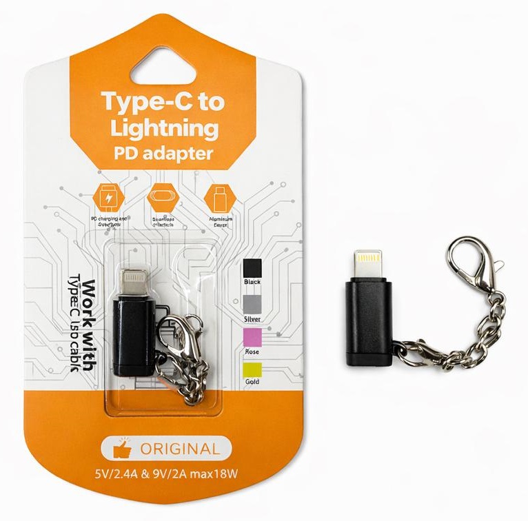 OTG TIPO C A LIGHTNING (FT-ADA24)