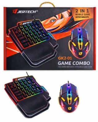 TECLADO Y MOUSE JERTECH GAMER (GK2-01)