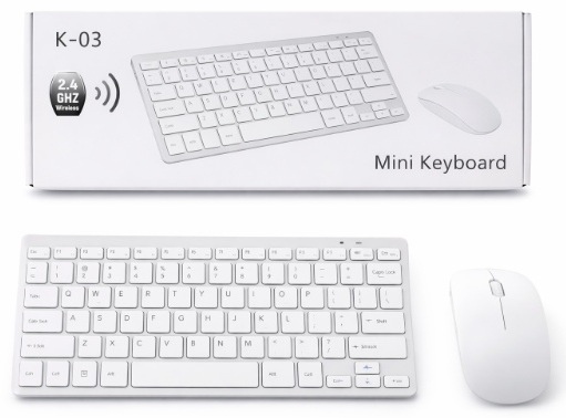 TECLADO Y MOUSE INALAMBRICO PILAS (K03)