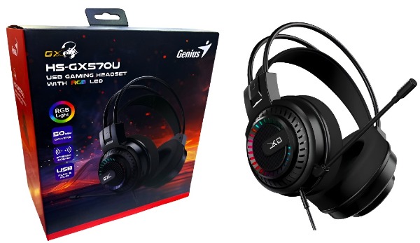 DIADEMA GENIUS GAMER USB (GX570U)