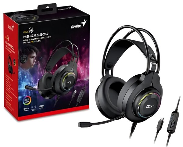 DIADEMA GENIUS GAMER USB (GX580U)
