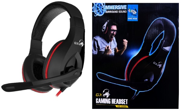 DIADEMA GENIUS GAMER 1 PLUG (HSG560)