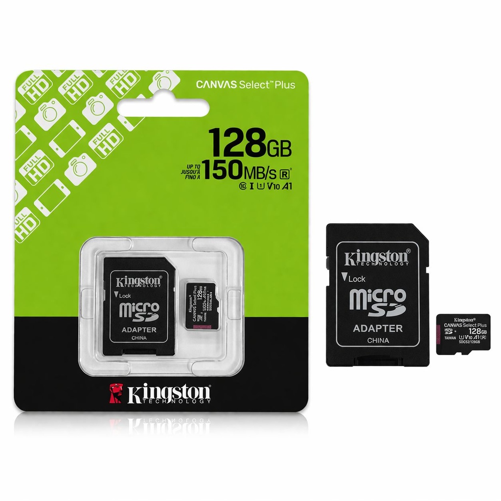 KINGSTON MICRO SD10 128GB 150R GEN3 (SDCS3/128GB)