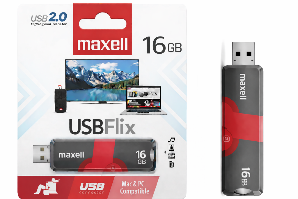 Memoria MAXELL FLIX USB 2.0 16gb