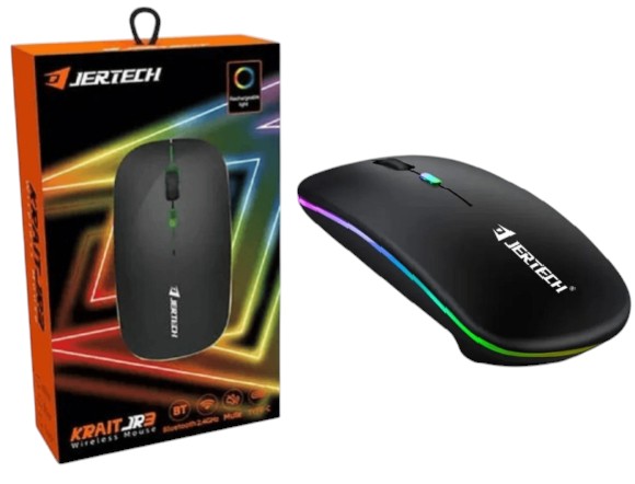 MOUSE JERTECH INALAMBRICO RECARGABLE (JR3)