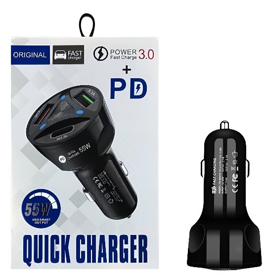 PLUGIN CARRO 55W (12W)