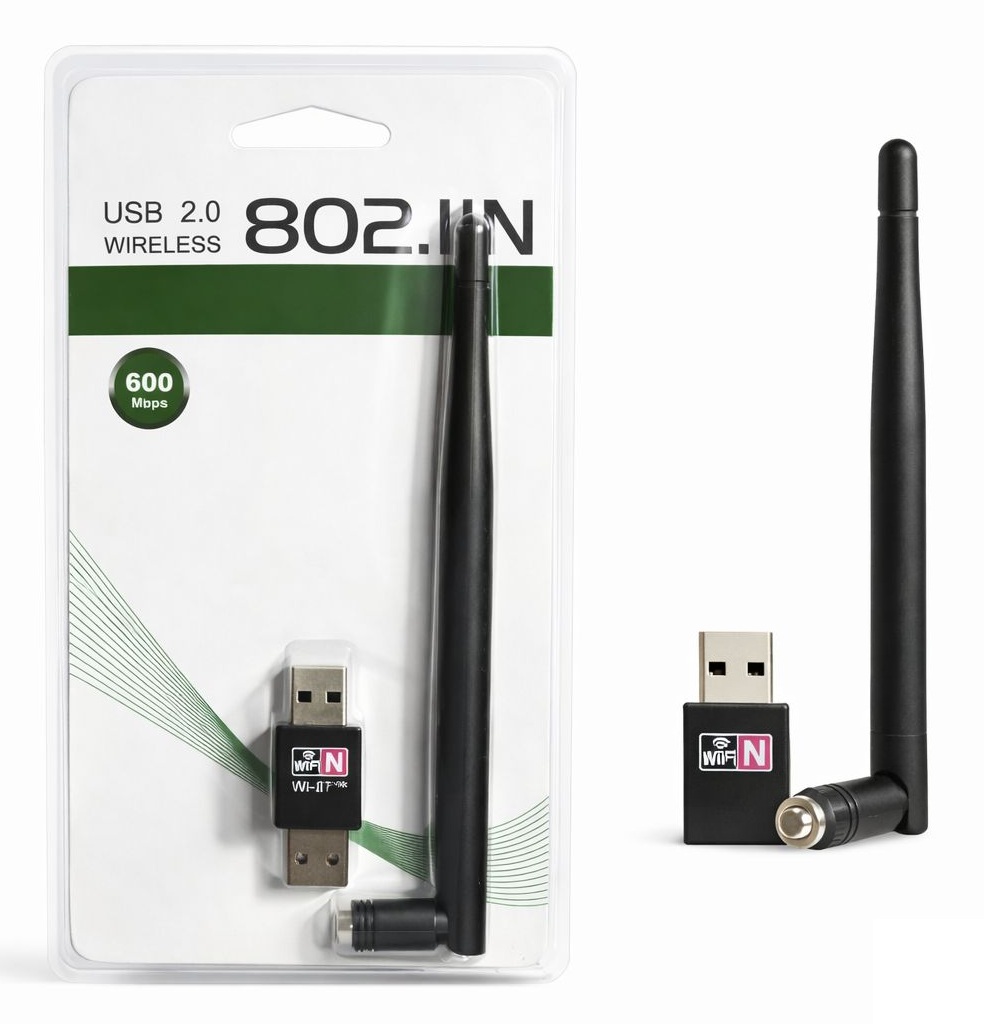 USB WIFI ANTENA 600MBPS (2.4GHZ)