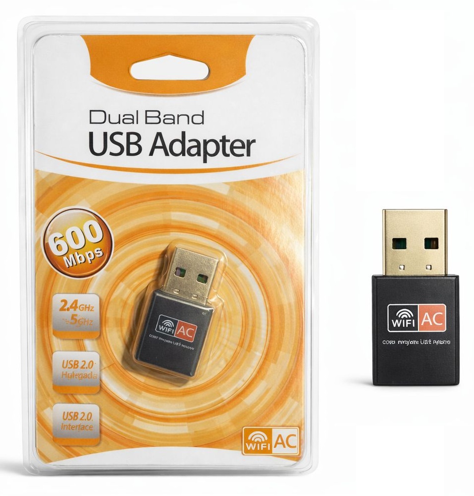 USB WIFI DOBLE BANDA (2.4GHZ/5.0GHZ)