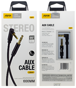 CABLE 1X1 1.0M ASPOR (JVS)