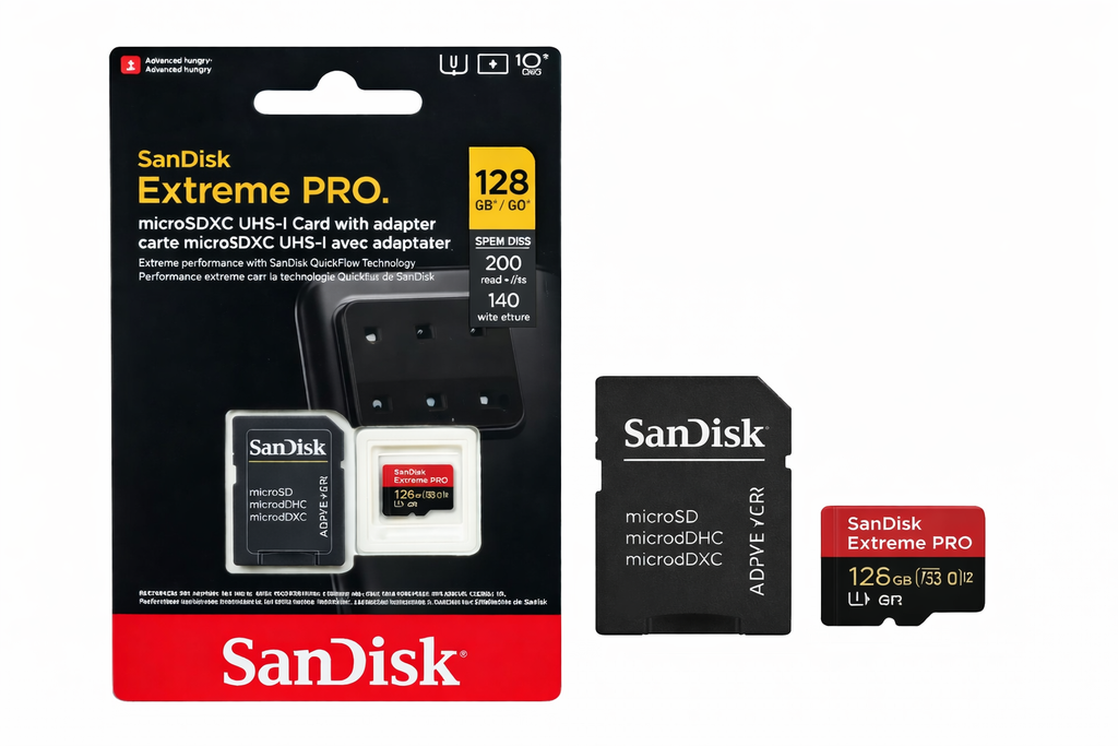 MEMORIA MICRO SD 128GB SANDISK 4K (EXTREMEPRO)