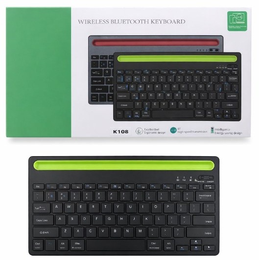 TECLADO WIRELESS BLUETOOTH KEYBOARD (K108)