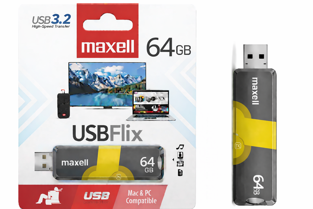 MEMORIA USB 64GB MAXELL 3.2 (USBF-64)