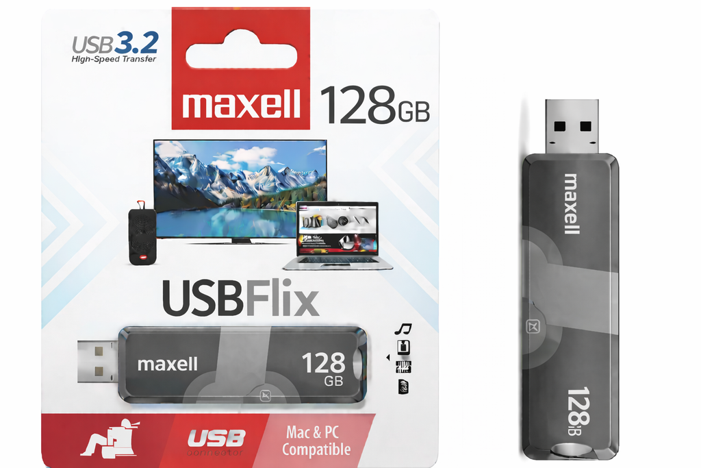 Memoria MAXELL FLIX USB 3.2 128gb