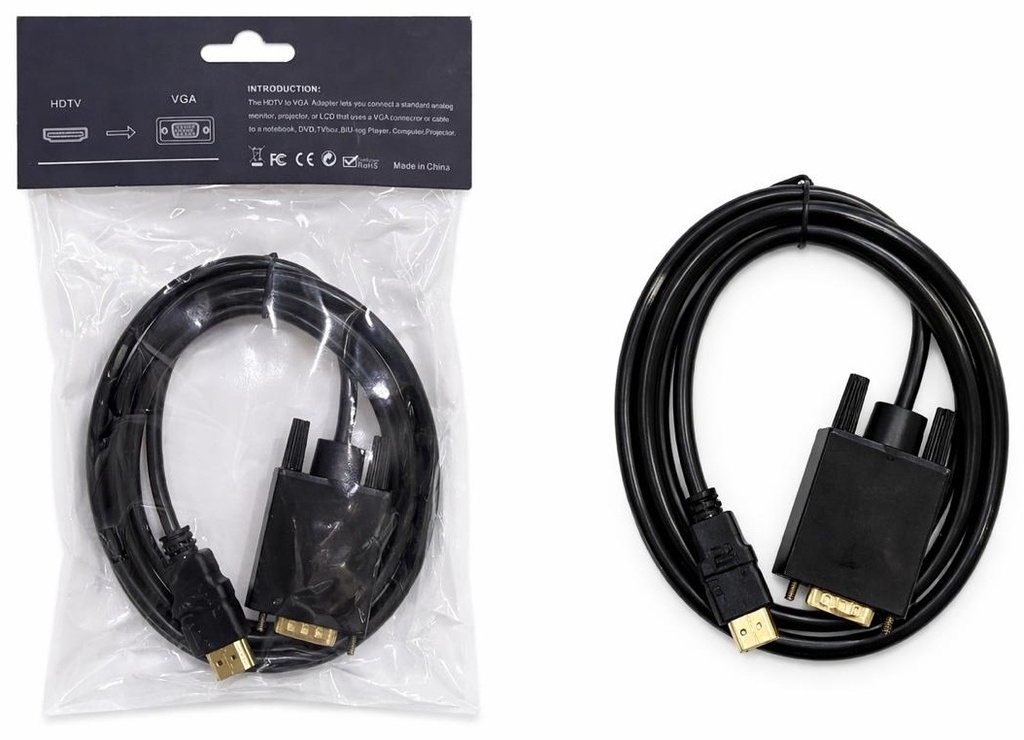 Cable HDMI a VGA 1.5m
