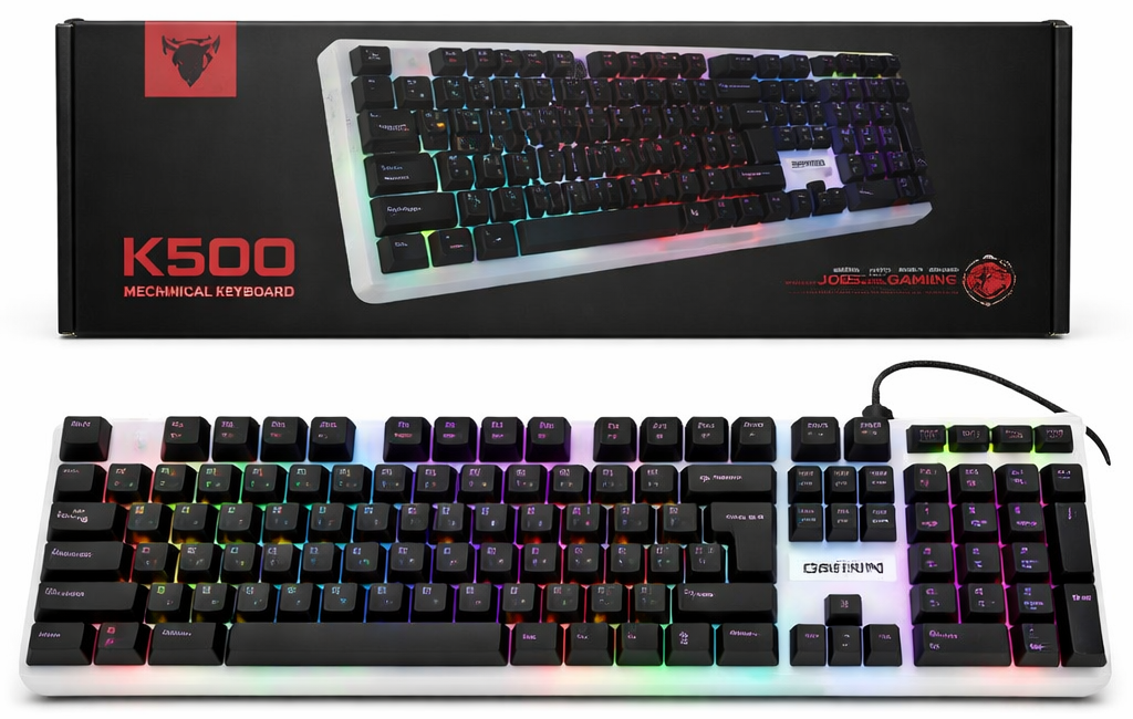 TECLADO JEDEL GAMER ALAMBRICO (K500)