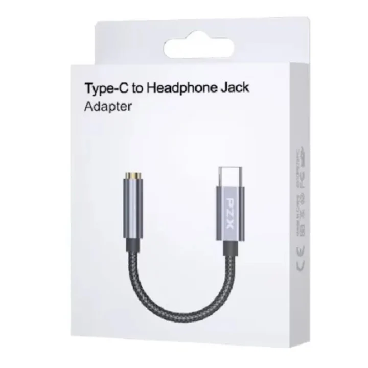 PZX Adaptador de Audio Tipo C a Jack 3.5mm (1507)
