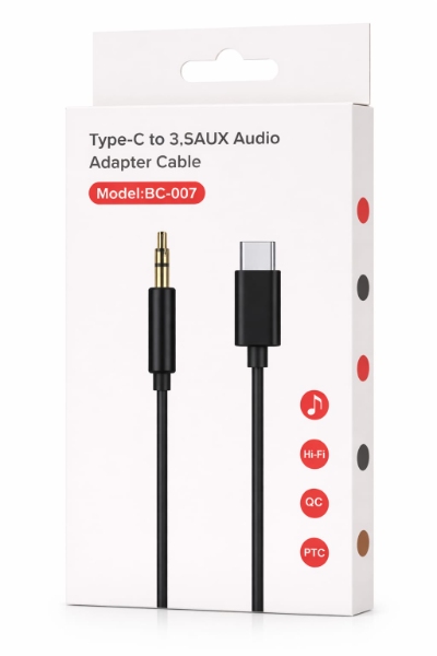 Adaptador de Audio Tipo C a Jack 3.5mm (JBC-007)