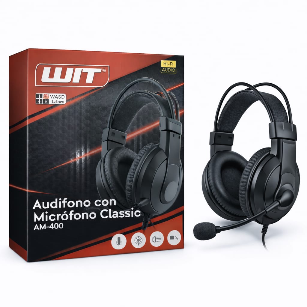 WIT Headphone AM400 Jack 3.5mm*2