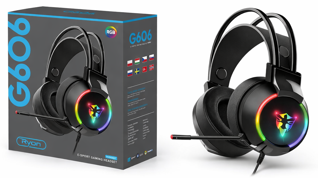 DIADEMA GAMER USB (G606)