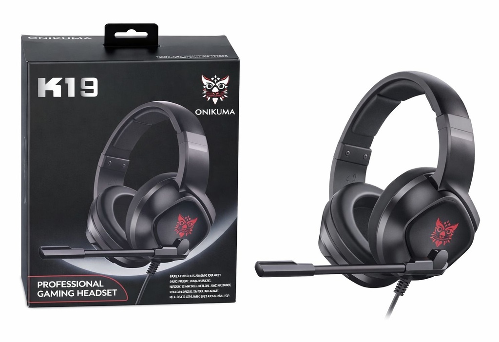 DIADEMA ONIKUMA GAMER 1 PLUG + USB (K19)