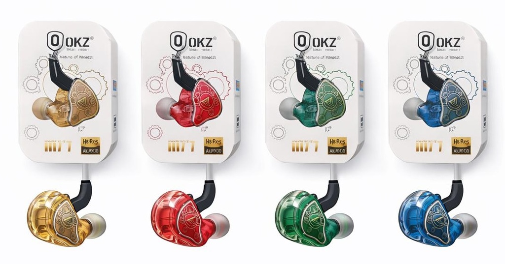 QKZ Earphone Intrauditivo Hi7T Deportivo/Musical (Hi-Res)
