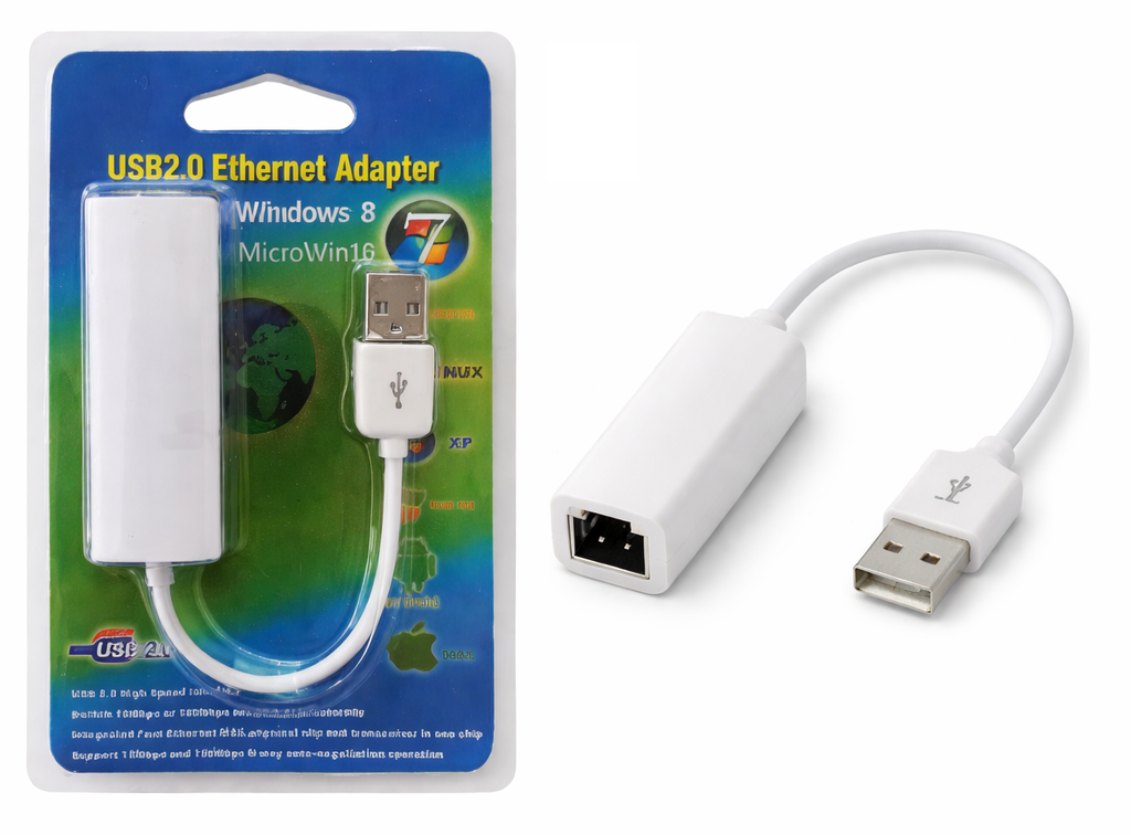 JEDEL Adaptador de Red USB a LAN Velocidad 2.0 100Mbps
