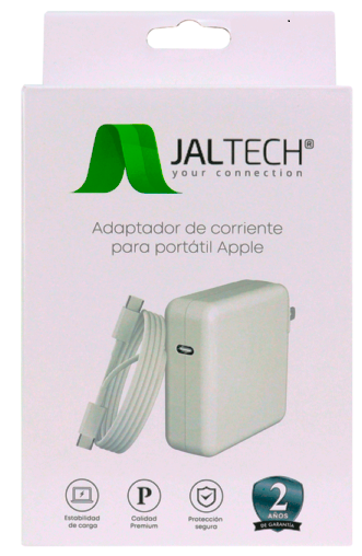 JALTECH CARGADOR LAPTOP MAC (16.5V-3.65A 60W)(MAGSAFE1)(AP01P-10277)