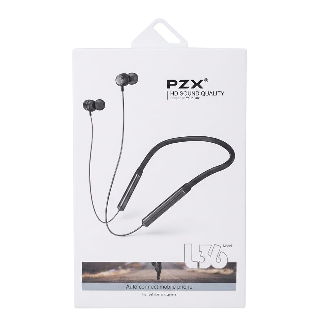 PZX Earphones Wireless L36 NECKBAND Deportivo/(Microfono HD (5hr)
