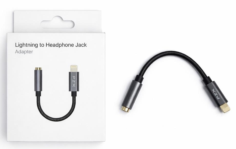 PZX Adaptador de Audio Lightning a Jack 3.5mm (1506)