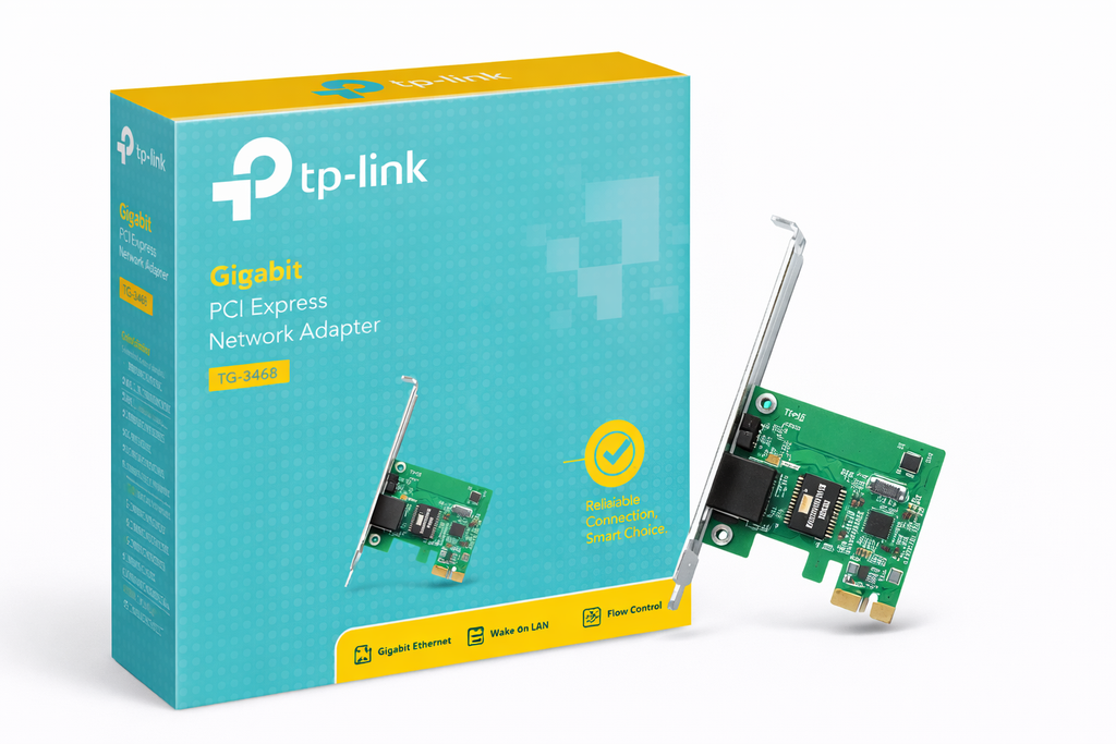 TP-LINK Adaptador de Red PCI Express TG-3468 (GIGABIT)