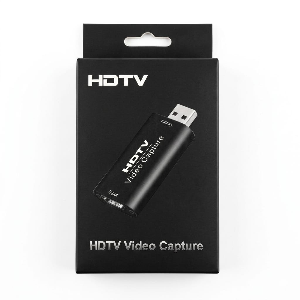 Capturadora de Video HDMI Resolucion 4K/1080P USB 2.0
