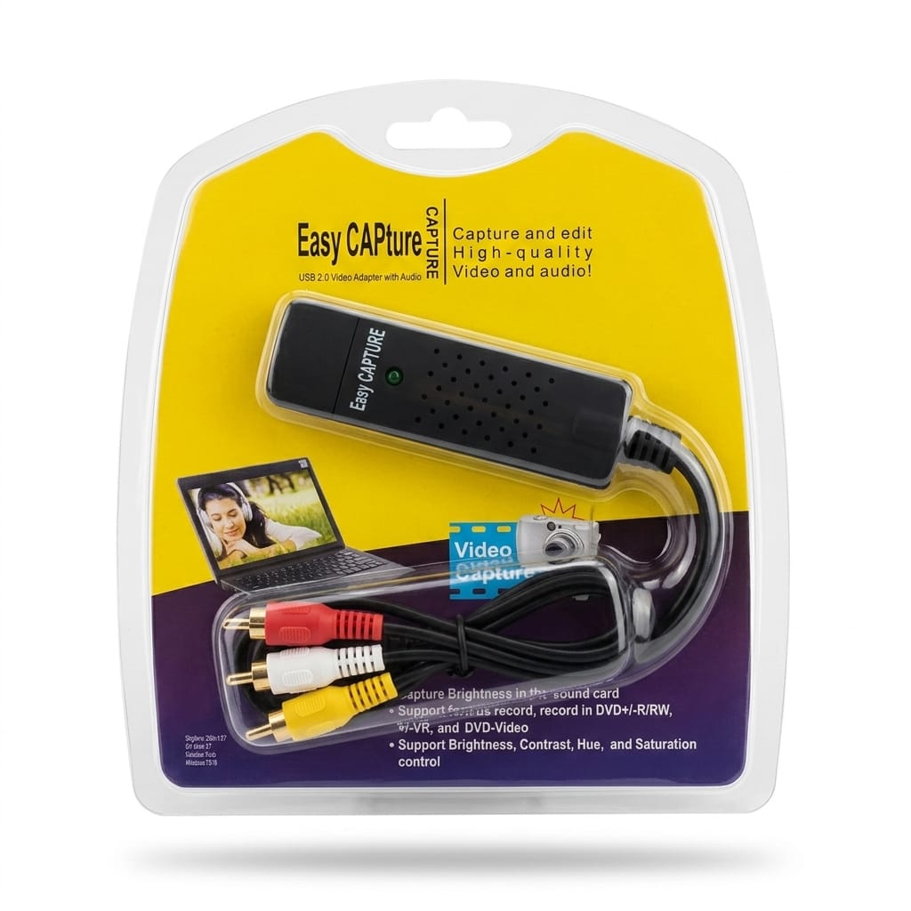 Capturadora de Video RCA Resolucion 720P USB 2.0