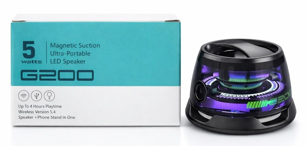 Parlante Bluetooth G200 Magnetico Mini Portable