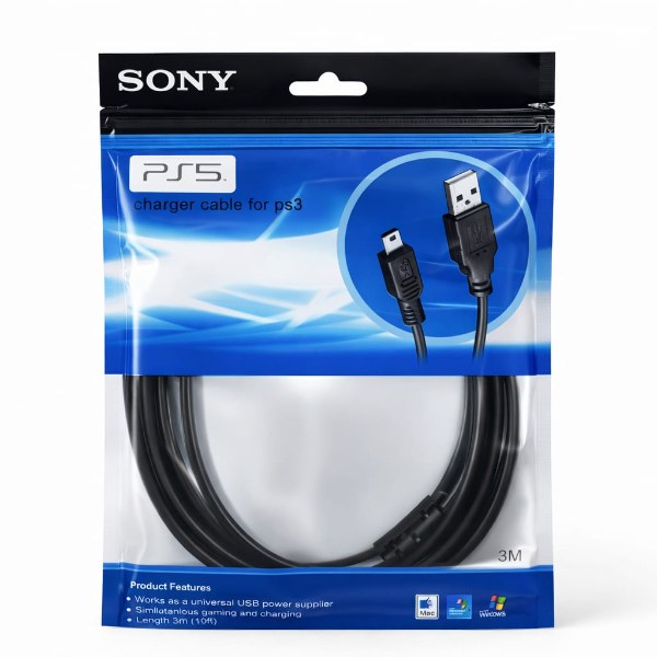 Cable de Carga P/Control PS5