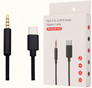 [TN] CABLE TIPO C A 3.5MM JACK (JBC-007)