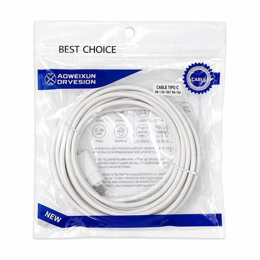 [TN] AOWEIXUN Cable Filtro Tipo C 5.0M