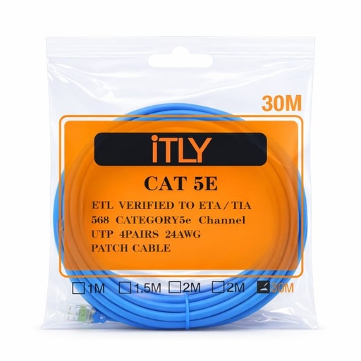 [TN] Cable de RED 30m Categoria 5E