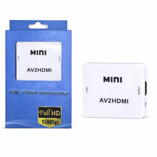 [TN] Conversor AV2 A HDMI Resolucion 1080P
