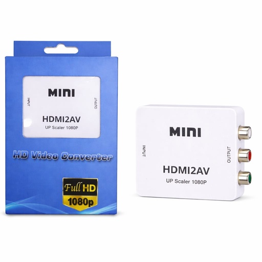 [TN] Conversor HDMI A AV2 Resolucion 1080P