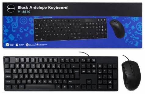 [TN] TECLADO Y MOUSE ALAMBRICO (H8810)