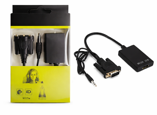 [TN] CONVERTIDOR VGA-HDMI + AUX