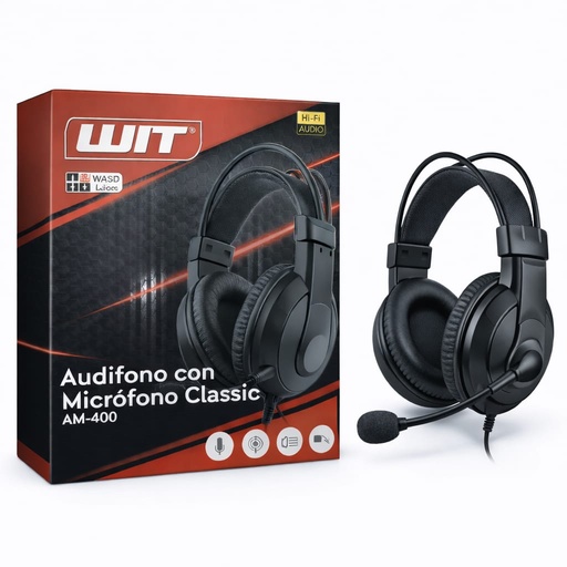 [TN] WIT Headphone AM400 Jack 3.5mm*2