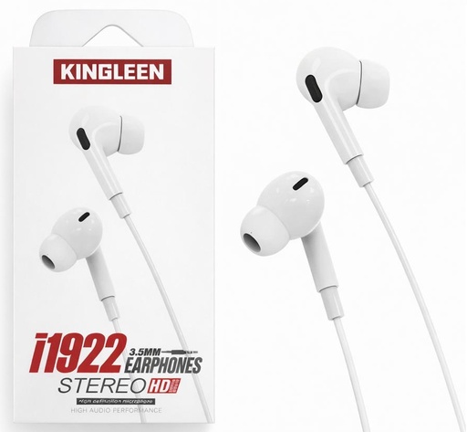 [TN] AUDIFONO MANOS LIBRE KINGLEEN 3.5MM (i1922)