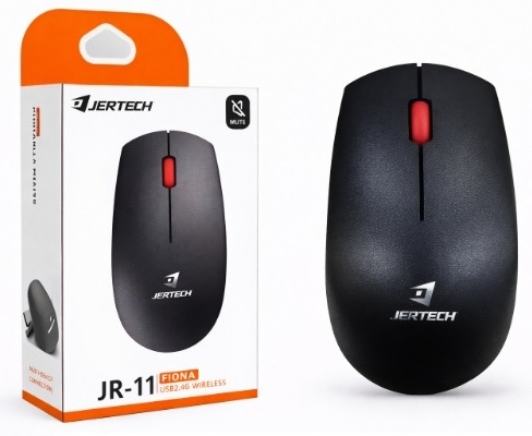 [TN] JERTECH Mouse JR11 FIORA Inalambrico USB 3 Botones 1200 DPI (Silencioso)