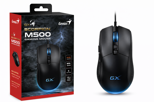[TN] MOUSE GENIUS GAMER ALAMBRICO (M500)