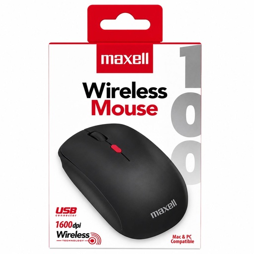 [TN] MAXELL Mouse Inalambrico MOWL-100 1600 DPI