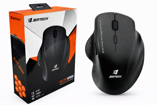 [TN] JERTECH Mouse Ergonomico W500 ELITE USB/Bluetooth 2400 DPI Silencioso (400mAh)