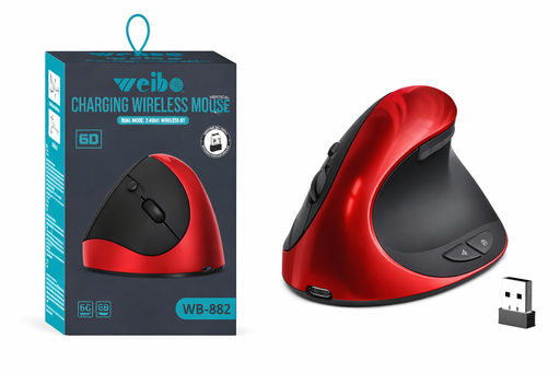 [TN] MOUSE AOAS ERGONOMICO INALAMBRICO (WB882)